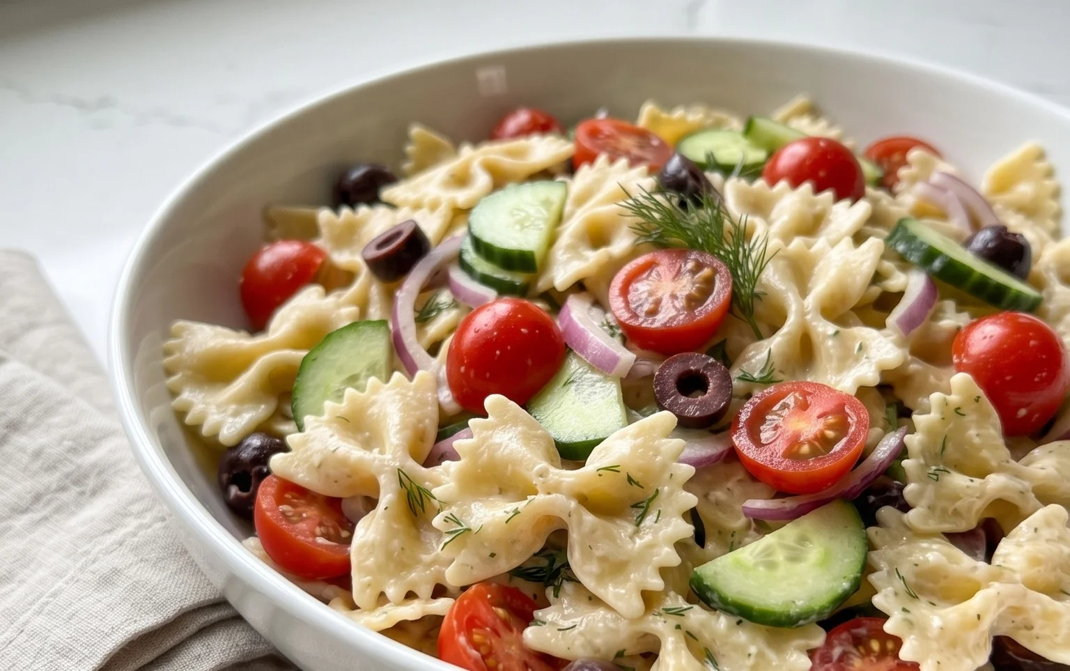 Bow Tie Pasta Salad