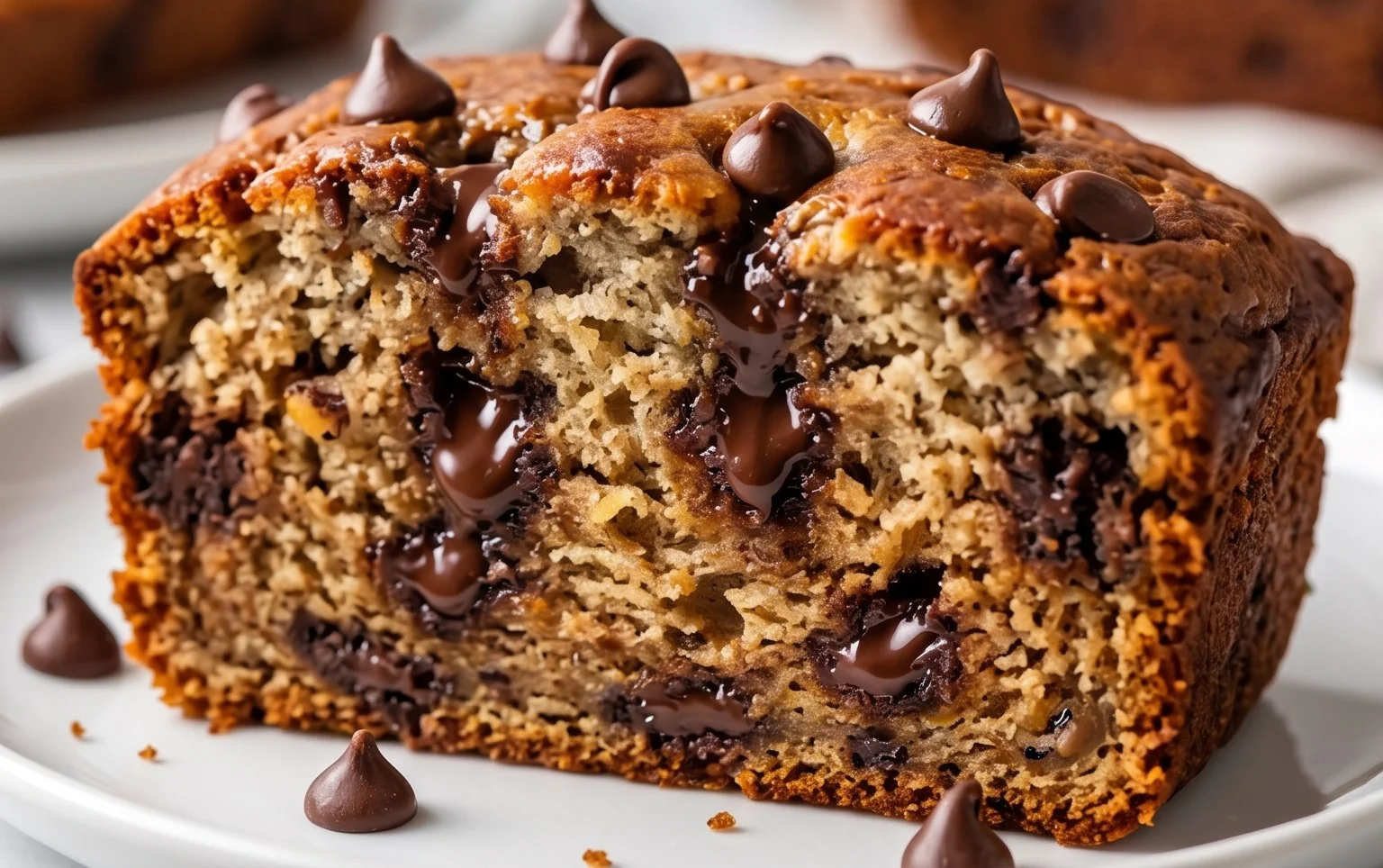 Easy Chocolate Chip Banana Bread