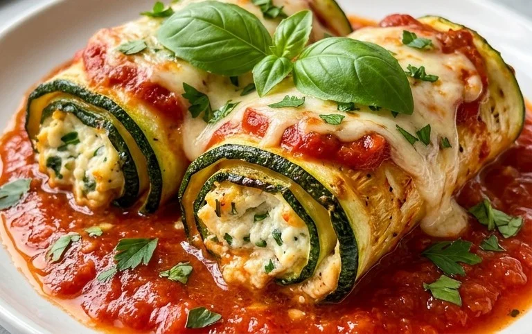 Vegan Zucchini Rollatini
