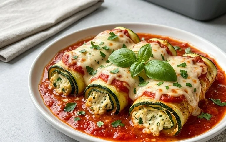 Vegan Zucchini Rollatini