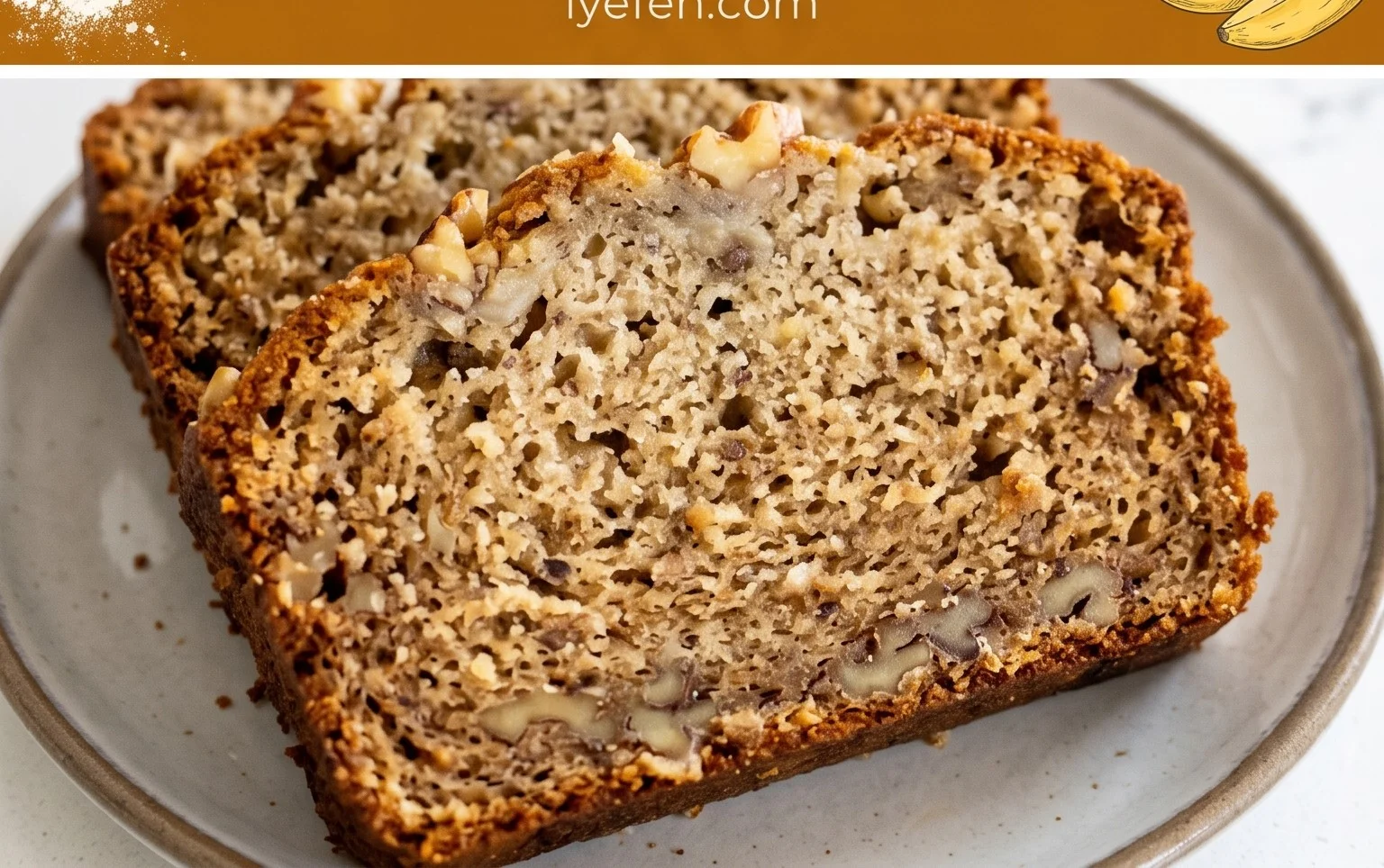 Old Fashioned Banana Bread
