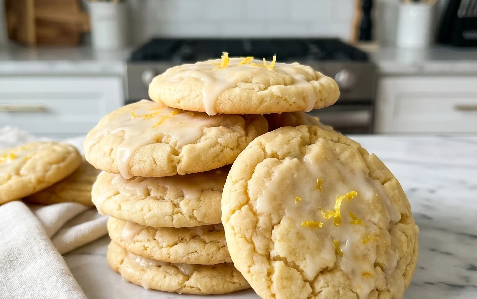 Soft & Chewy Lemon Cookies