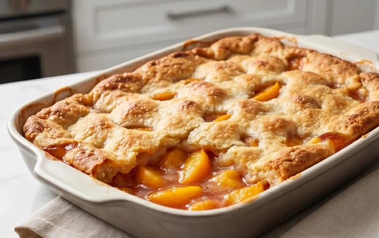 Fresh Peach Cobbler