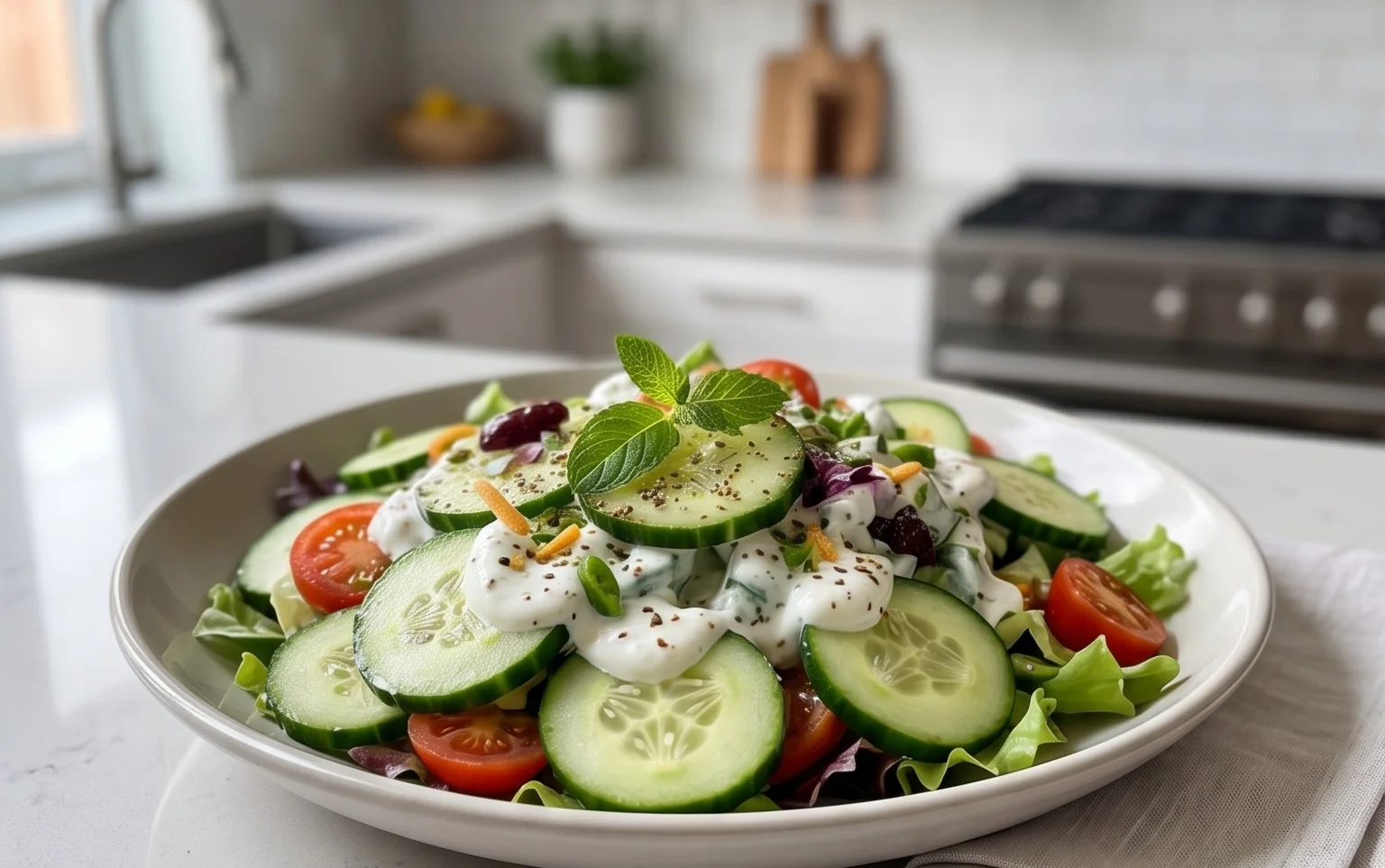 Cucumber Yogurt Salad