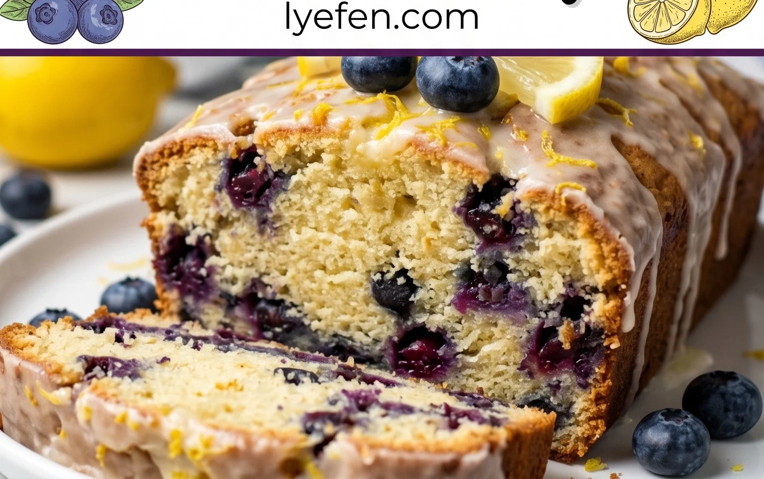 Blueberry and Lemon Loaf