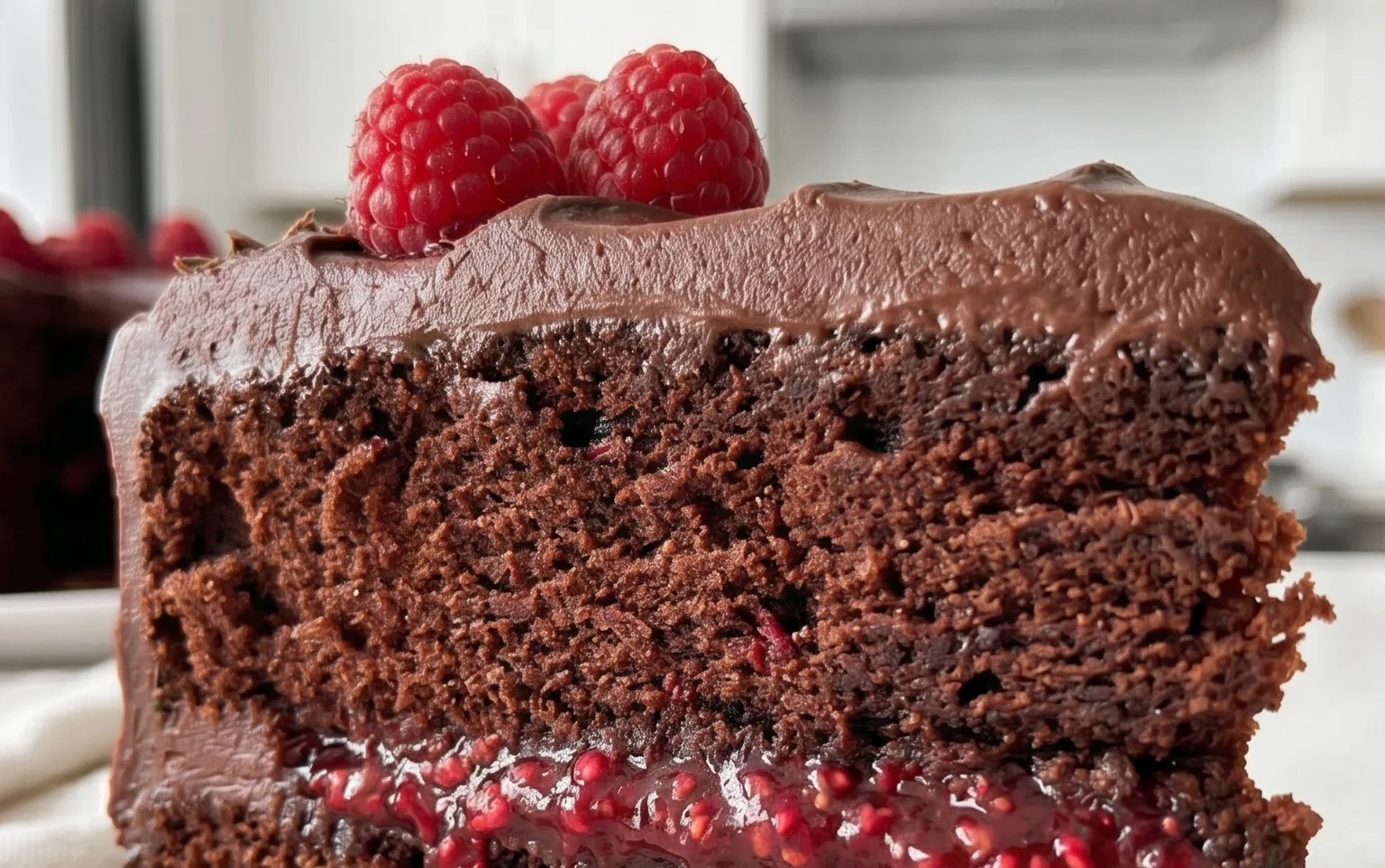 Chocolate Raspberry Cake