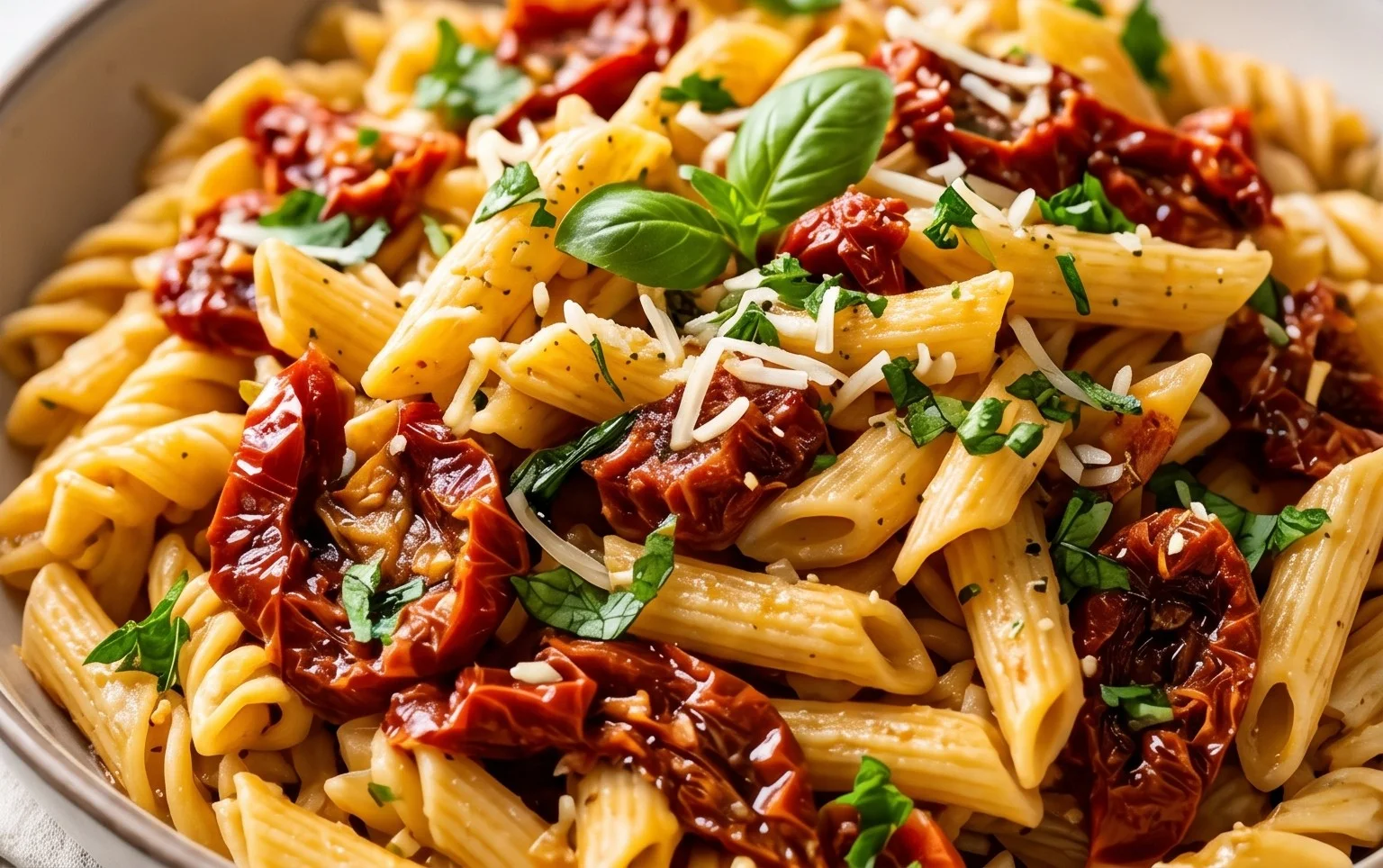 Sun Dried Tomato Pasta Salad