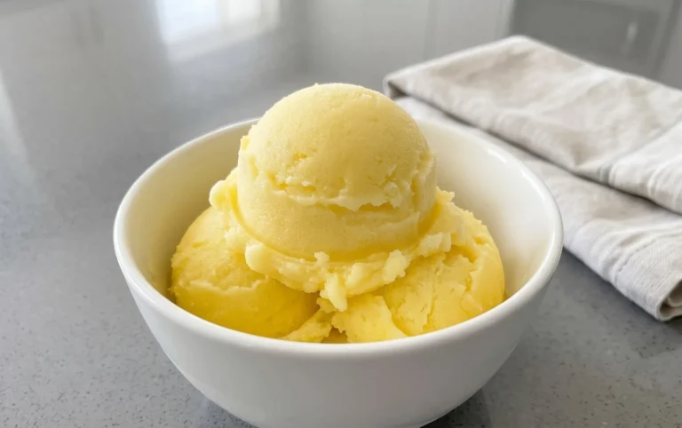 Lemon Sorbet