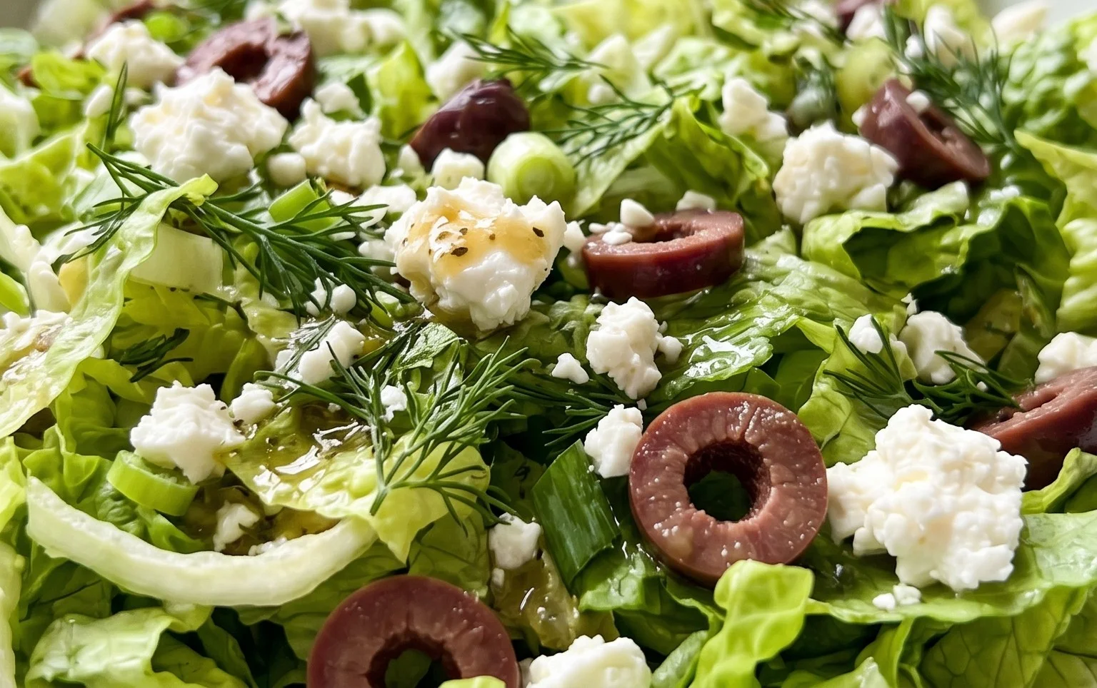 Maroulosalata (Greek Lettuce Salad)