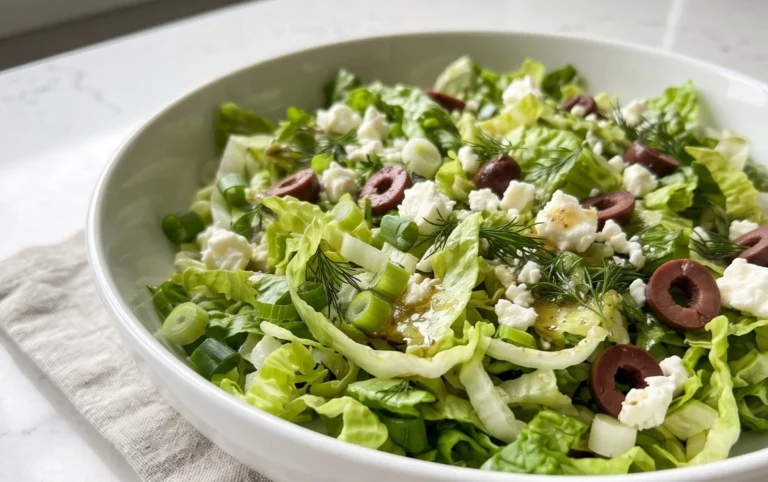 Maroulosalata (Greek Lettuce Salad)