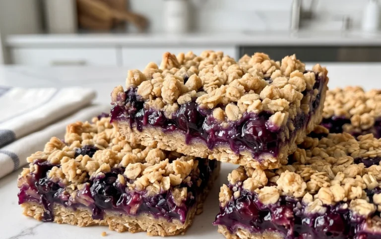 Blueberry Oatmeal Bars