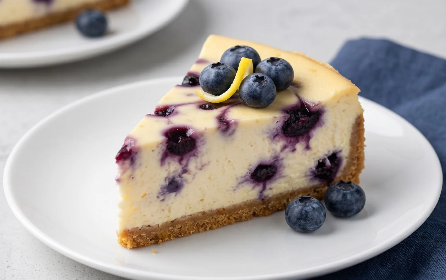 Lemon Blueberry Cheesecake