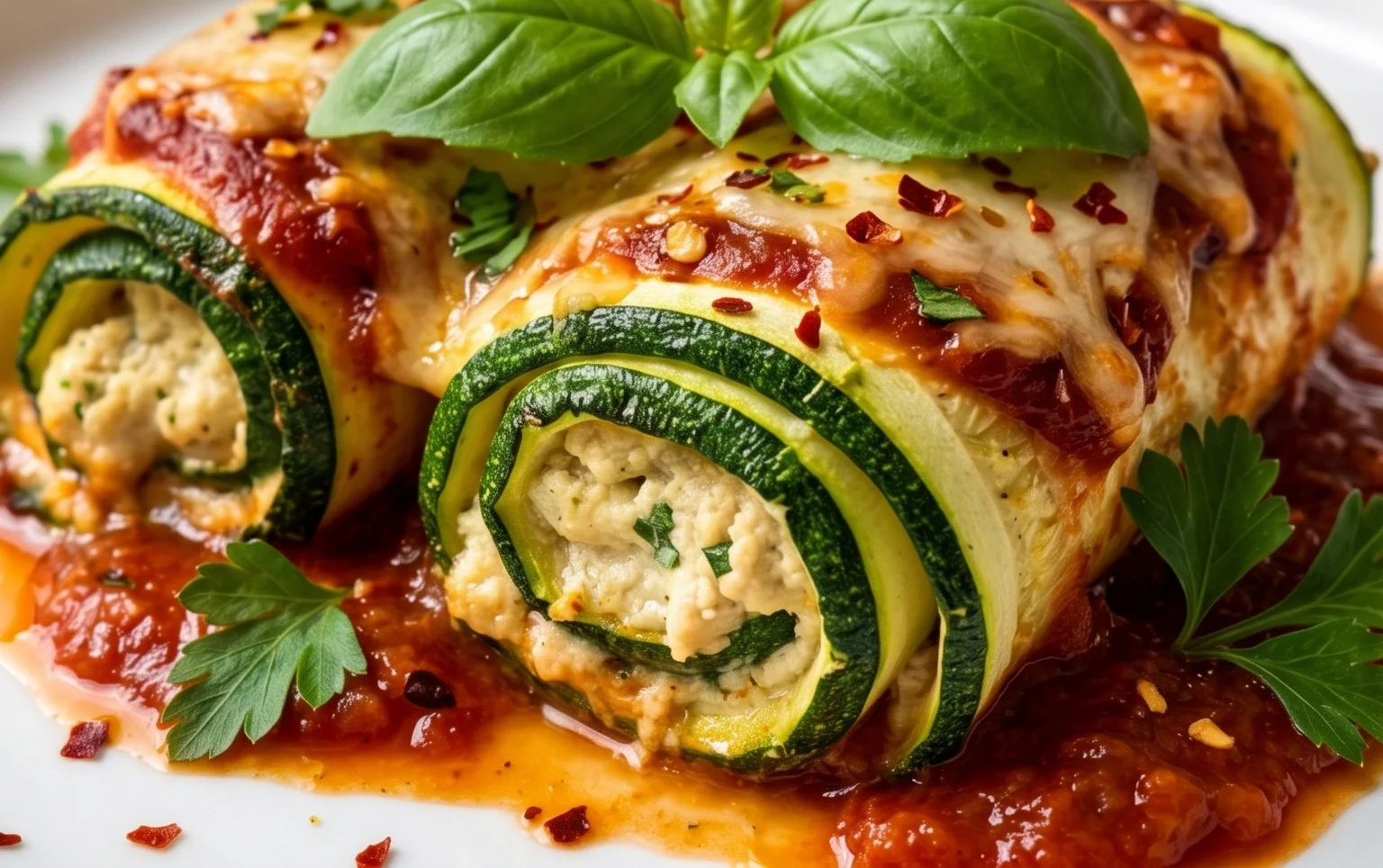 Vegan Zucchini Rollatini