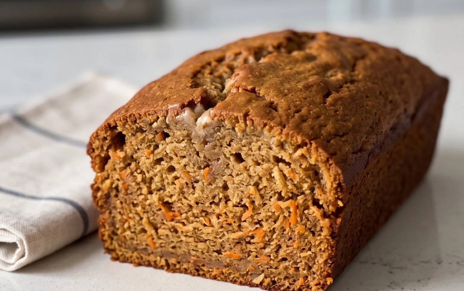 Dairy Free Carrot Cake Banana Bread