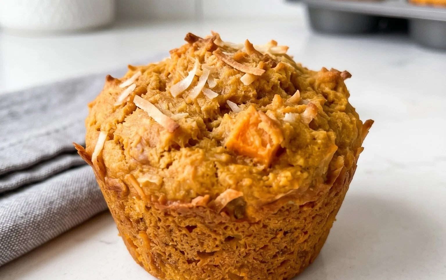 Anti-Inflammatory Coconut and Sweet Potato Muffin Recipe