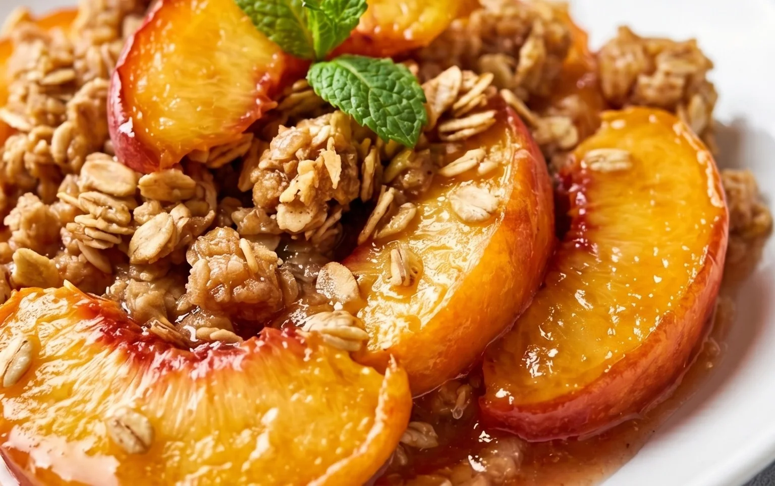 Peach Crisp