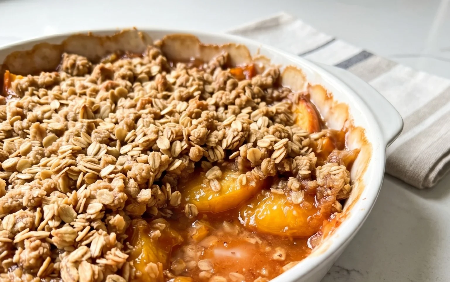 Peach Crisp
