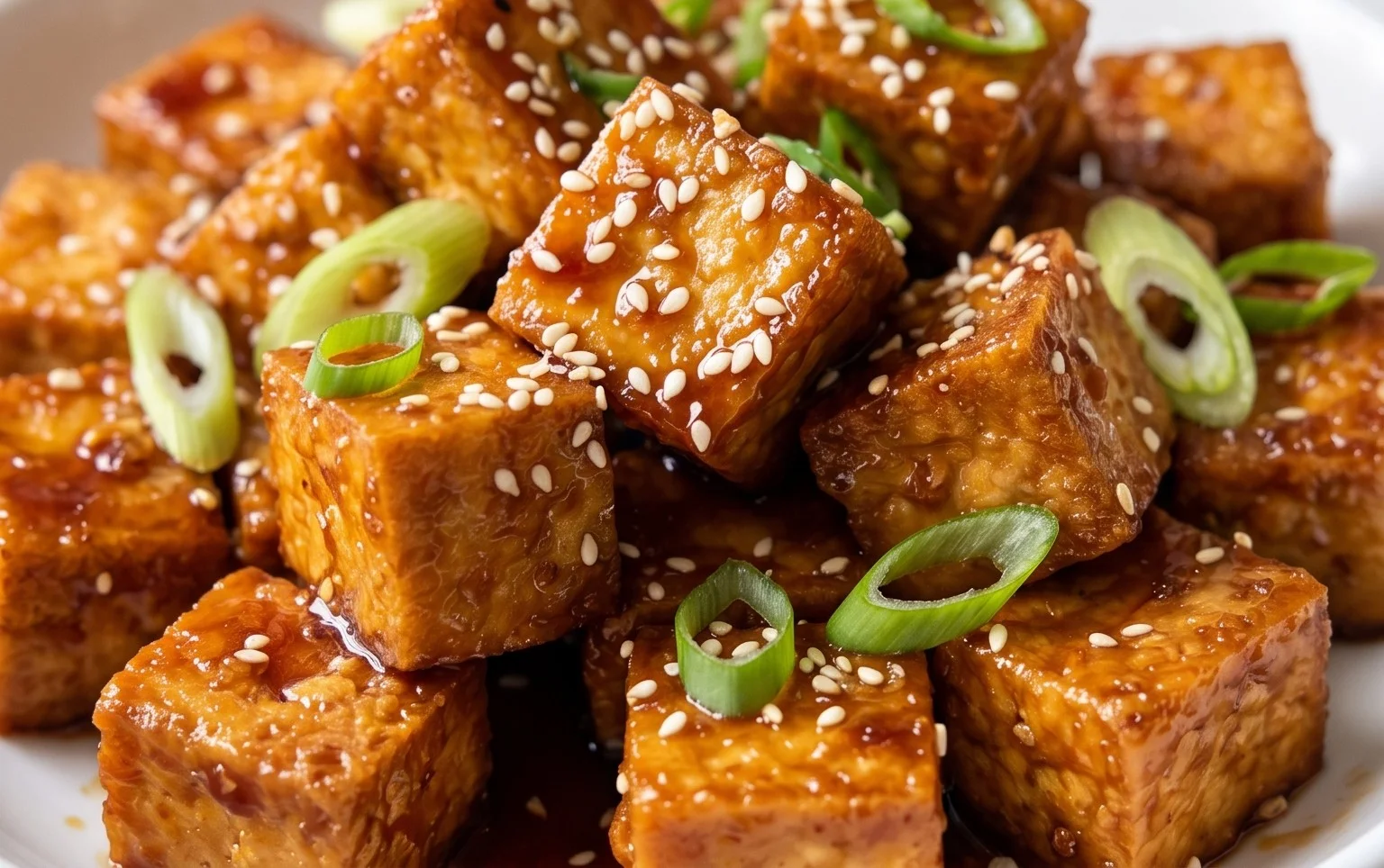 Honey Garlic Tofu