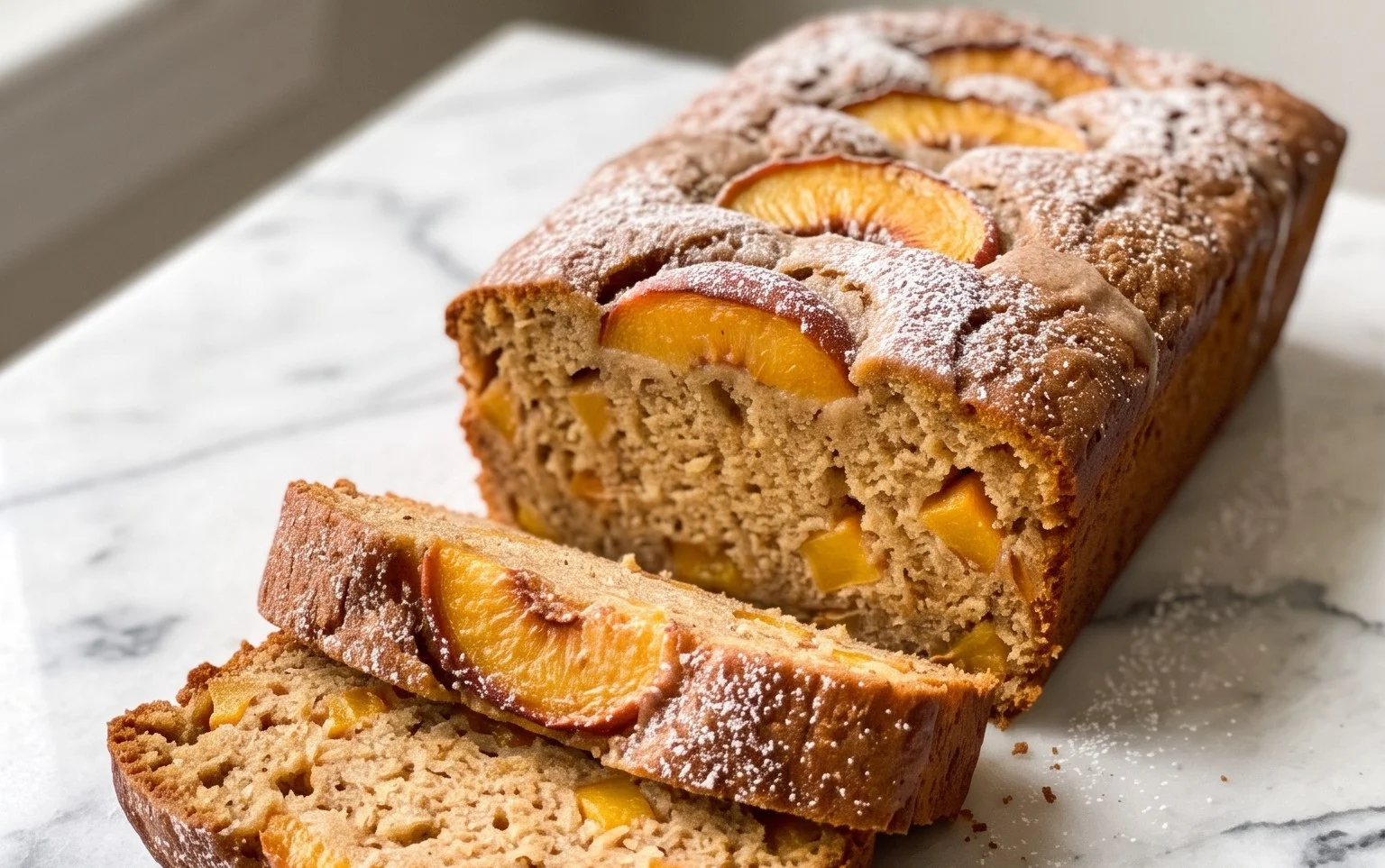 Spiced Peach Bread
