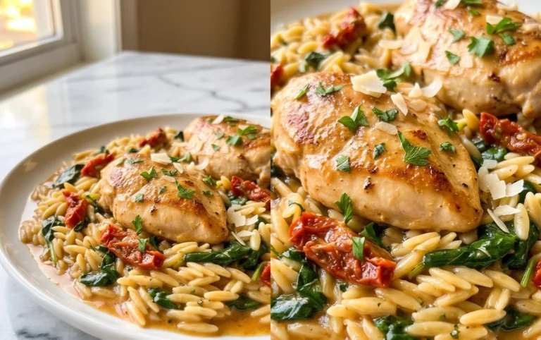 Chicken Orzo (30-Minutes, One-Pan)