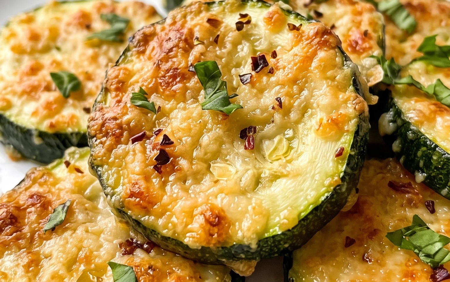 Baked Parmesan Zucchini
