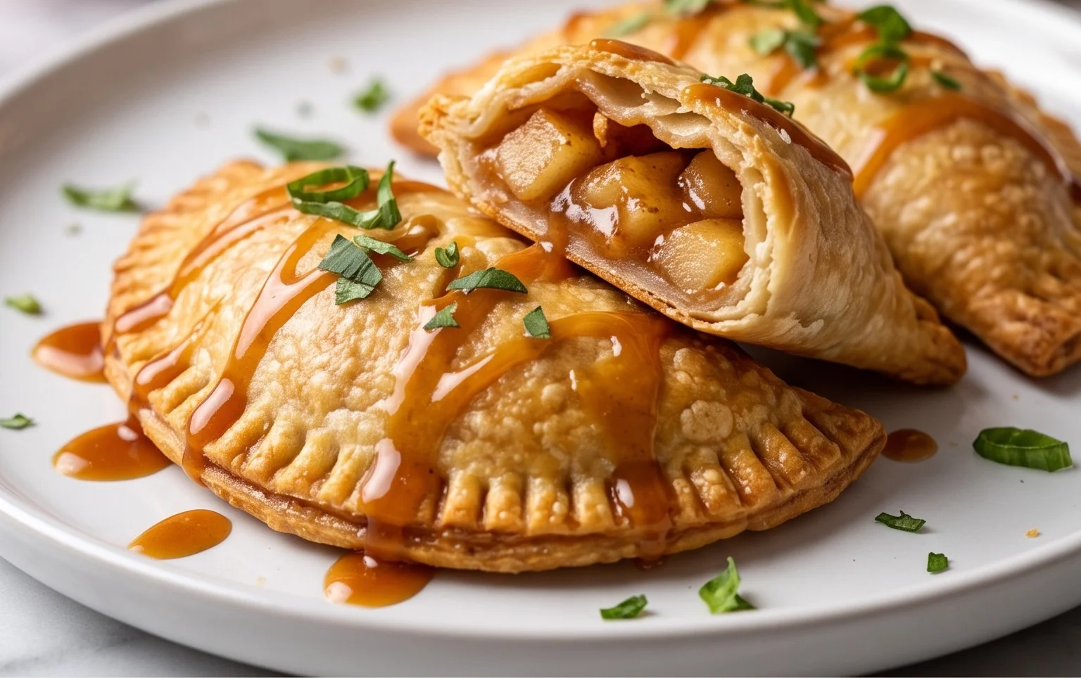 Caramel Apple Empanadas
