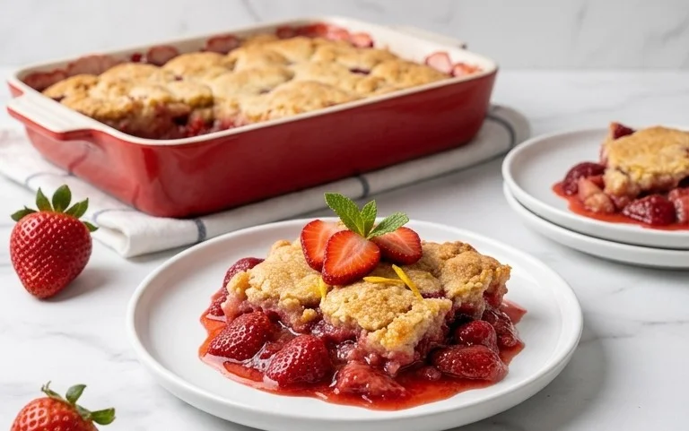 Strawberry Cobbler
