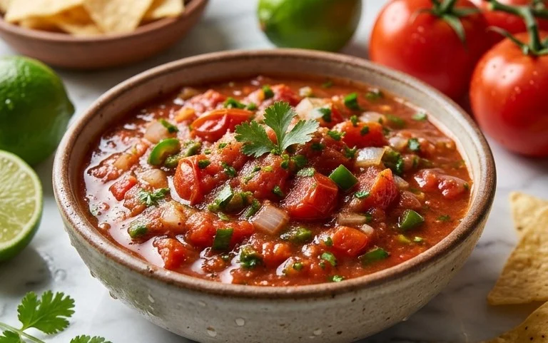 Blender Salsa (Restaurant Style Salsa)
