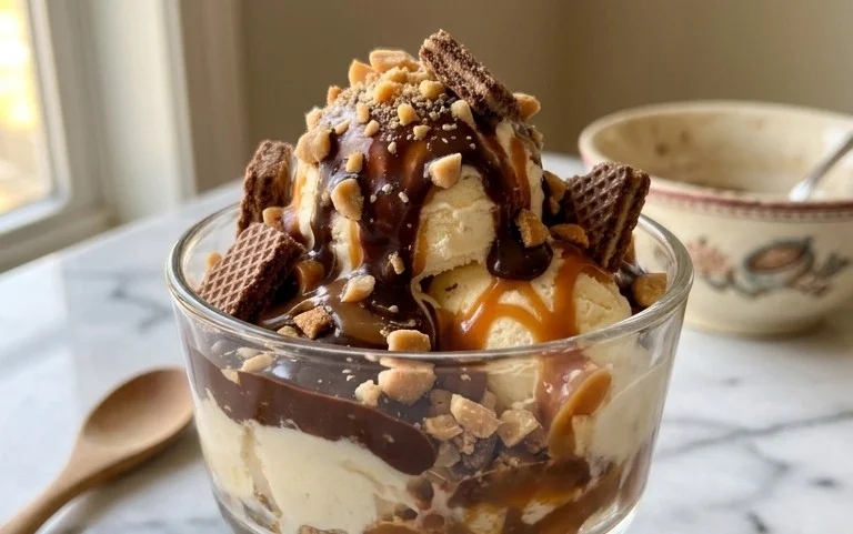 Buster Bar Ice Cream Dessert