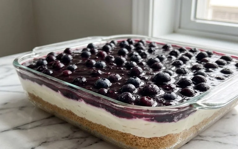No-Bake Blueberry Yum Yum