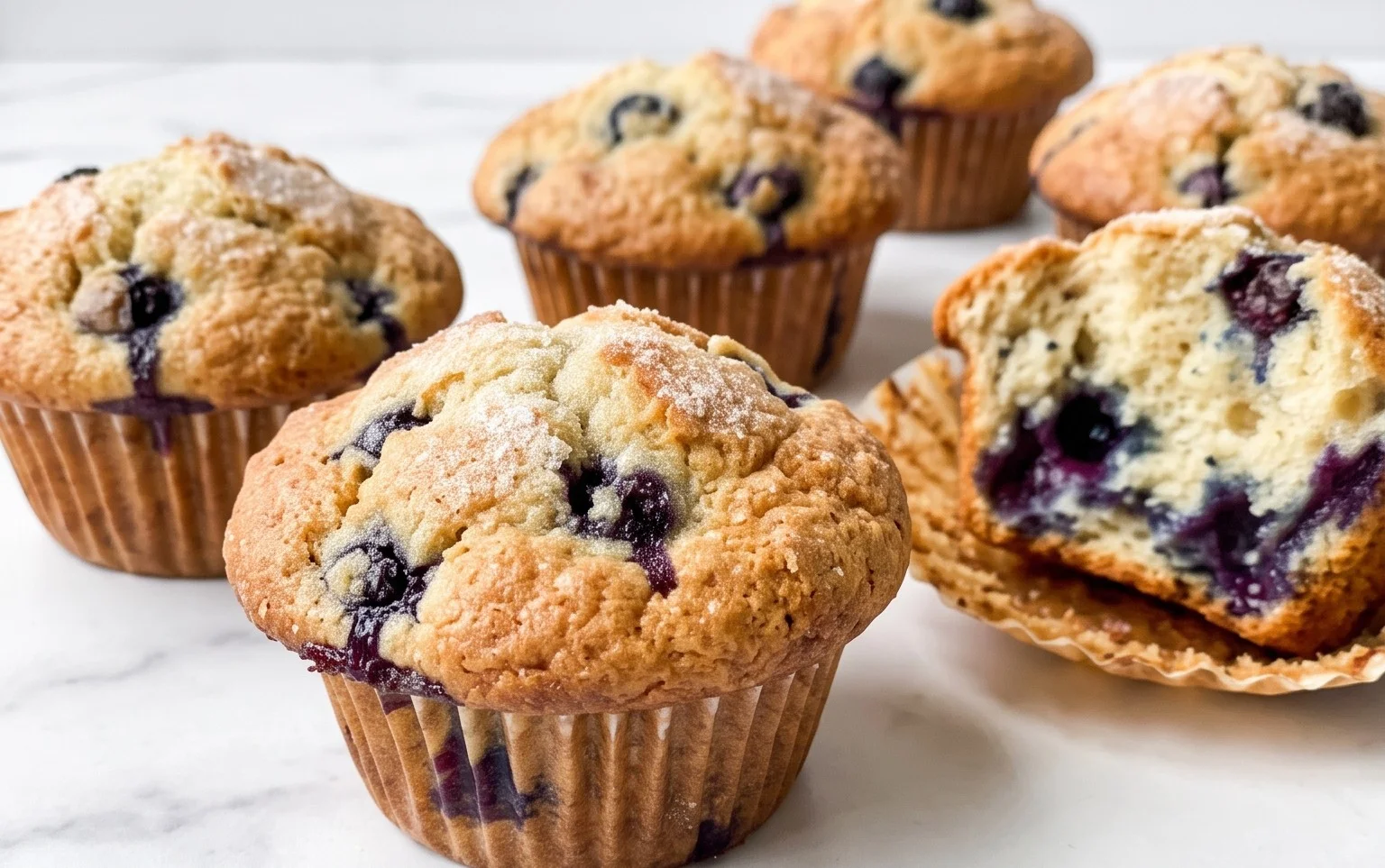 Homemade Blueberry Muffins