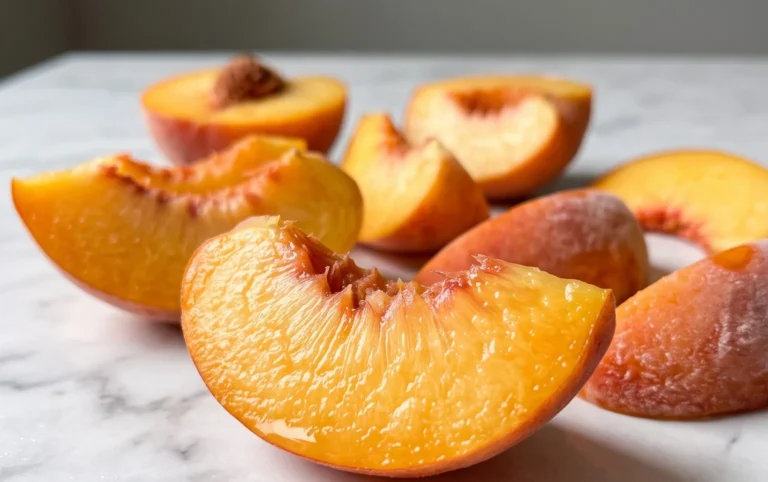 Freezing Peaches, How to Easily Freeze Peaches