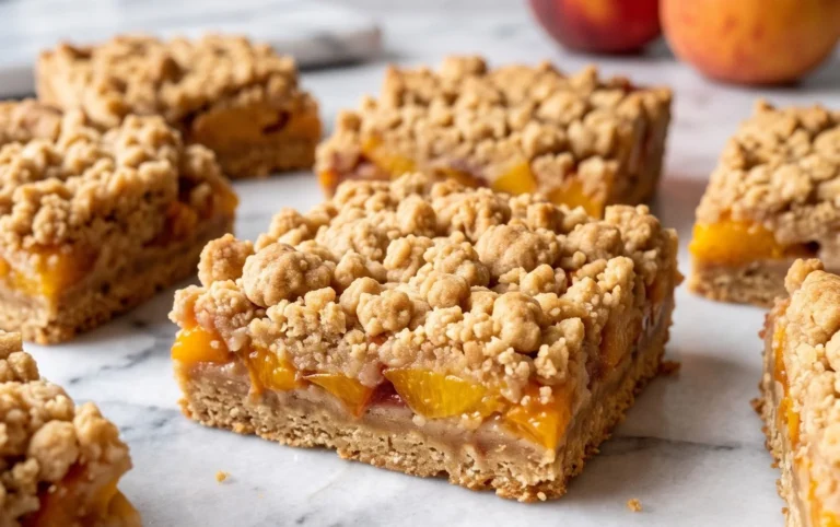 Fresh Peach Crum extractb Bars