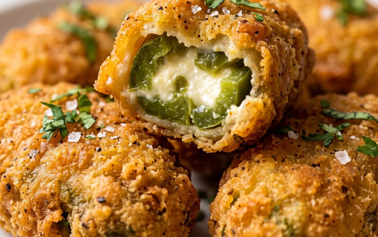 Fried Jalapeno Popper Bites