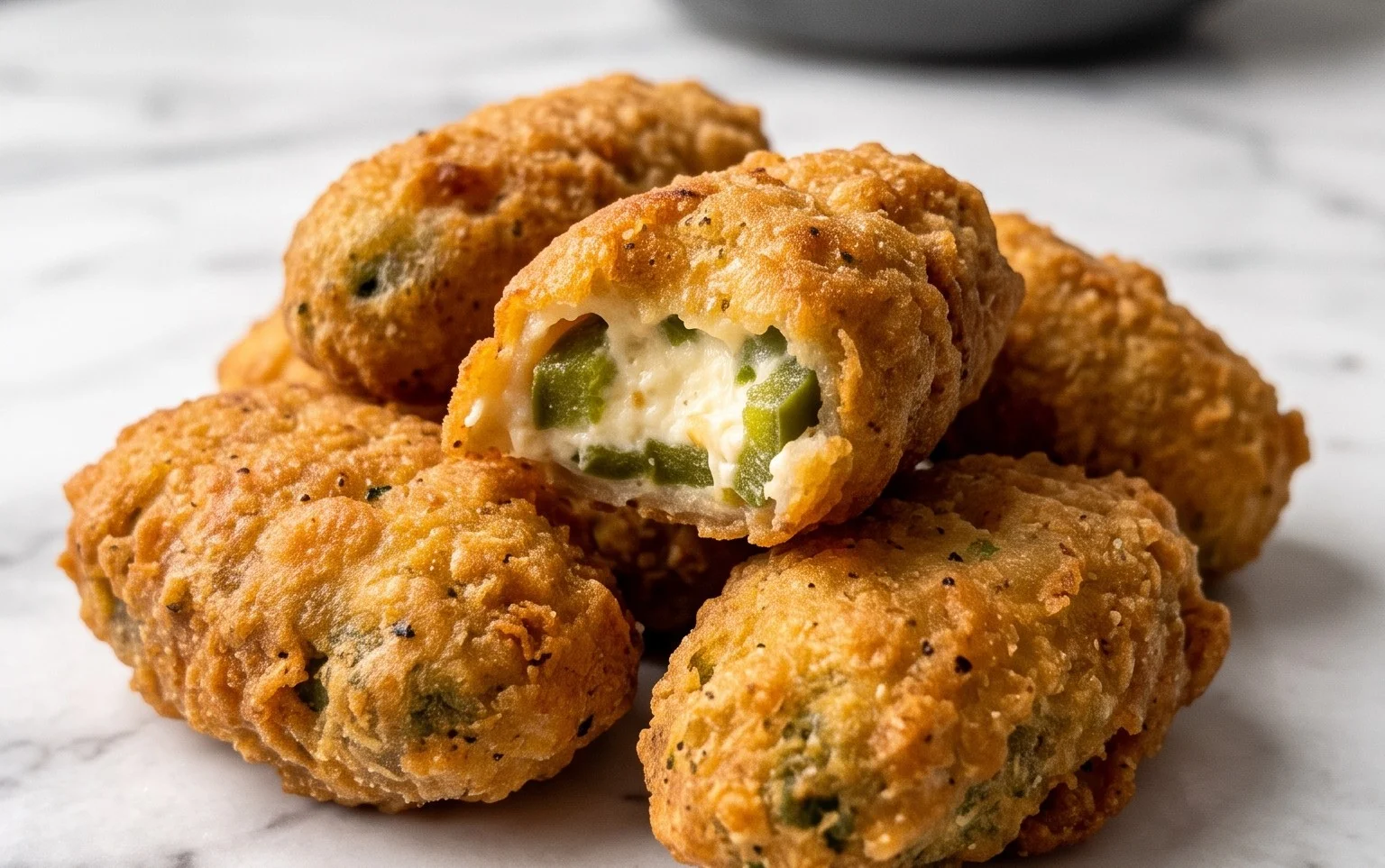 Fried Jalapeno Popper Bites