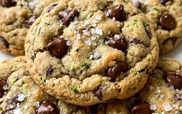 Zucchini Chocolate Chip Cookies