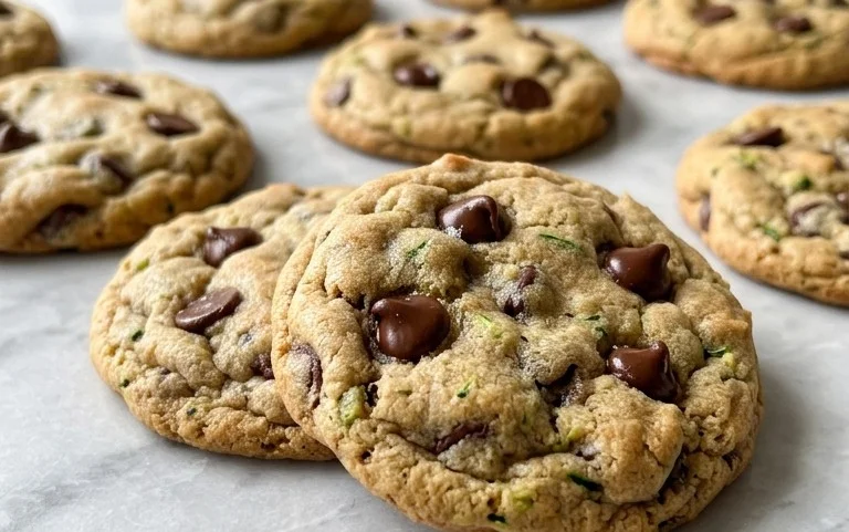 Zucchini Chocolate Chip Cookies