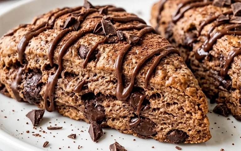 Triple Chocolate Scones