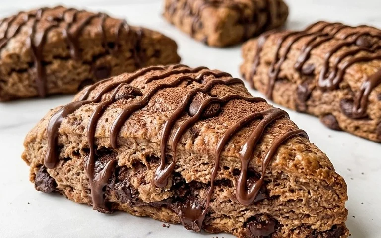 Triple Chocolate Scones