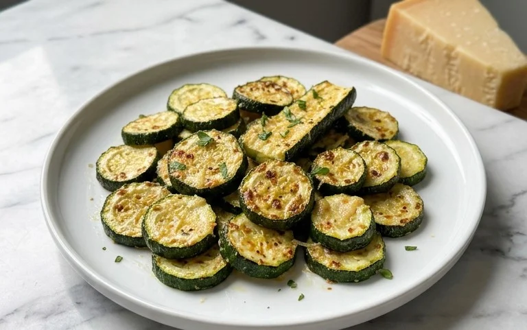 Oven Roasted Parmesan Zucchini 