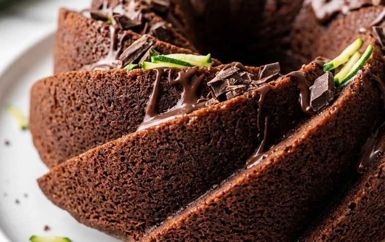 Chocolate Zucchini Bundt Cake 